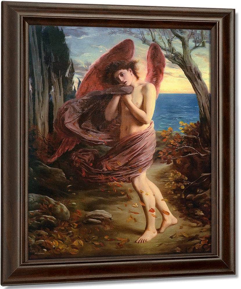 Love In Autumn By Simeon Solomon Fine Art Print