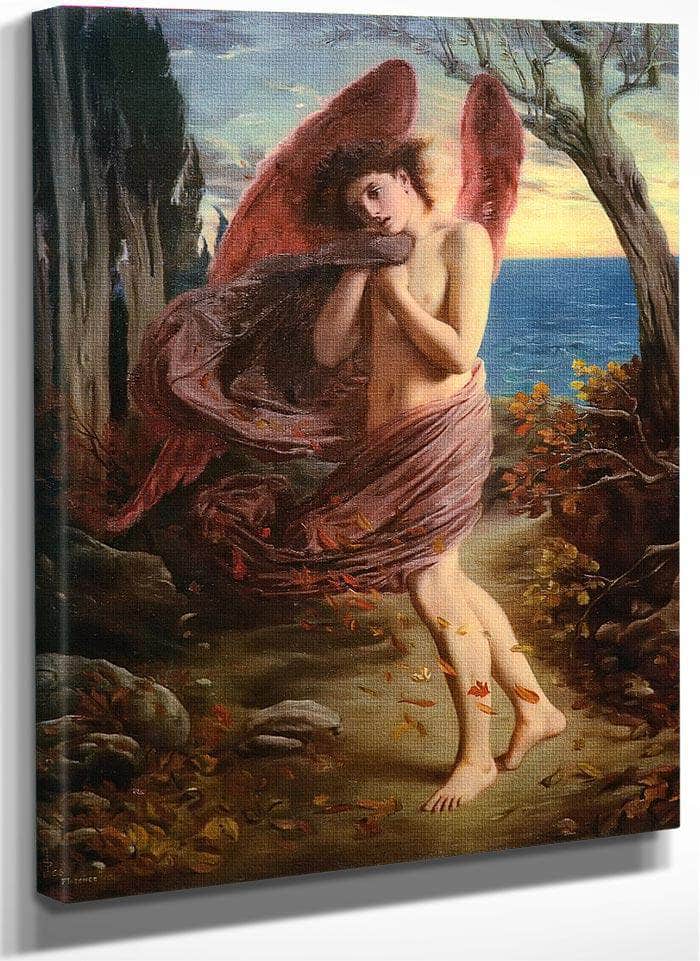 Love In Autumn By Simeon Solomon Fine Art Print