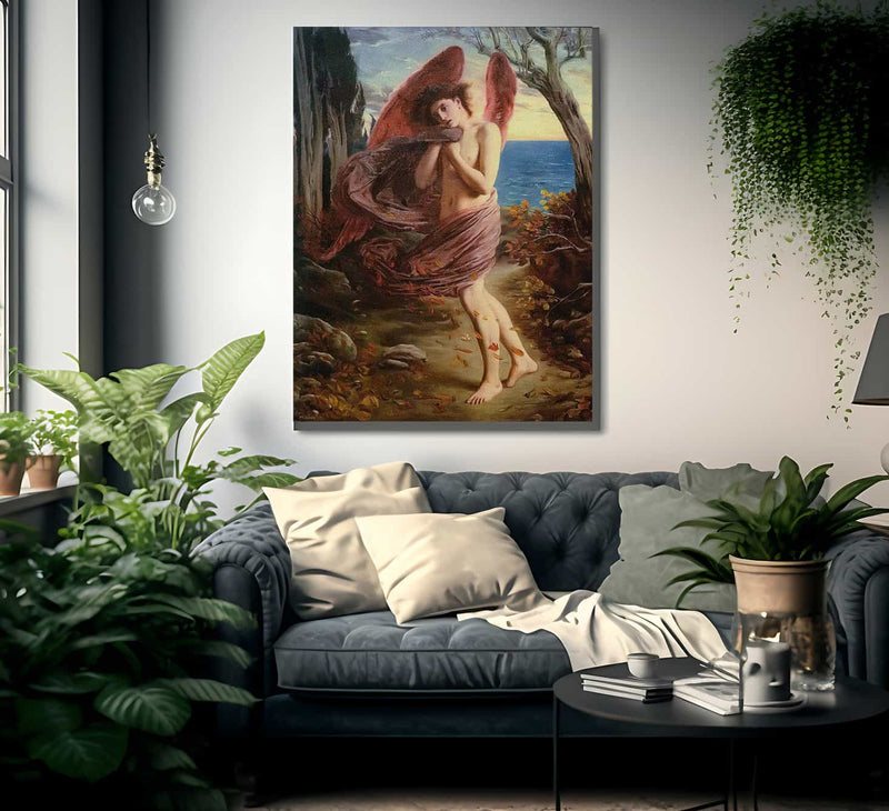 Love In Autumn By Simeon Solomon Fine Art Print