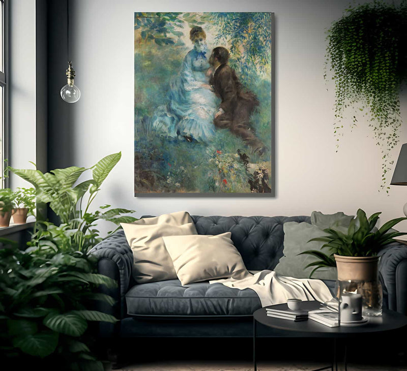 Lovers By Pierre Auguste Renoir Fine Art Print