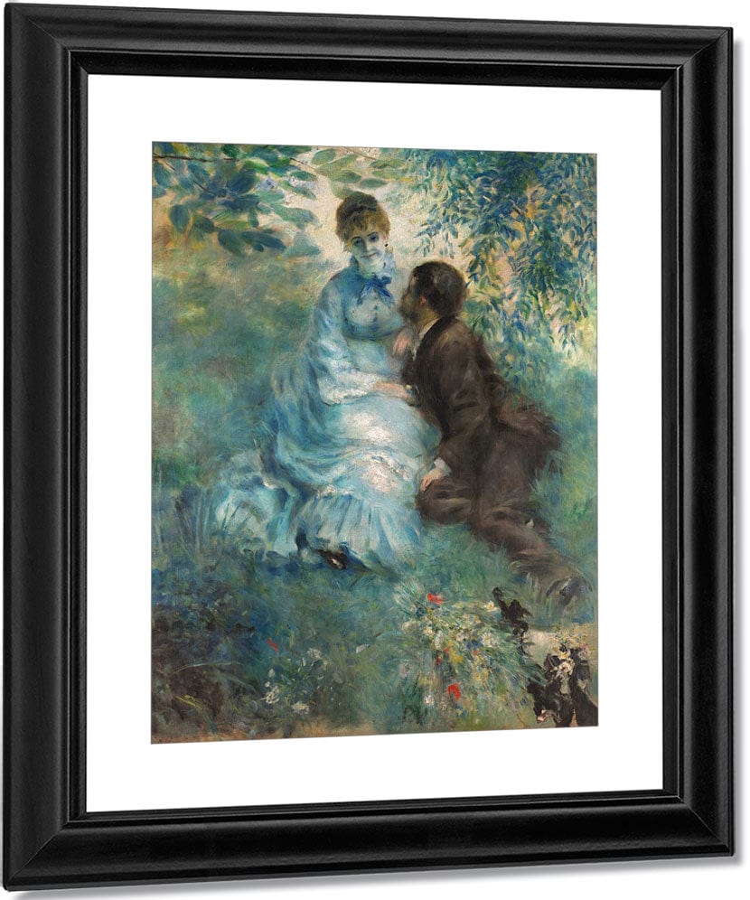 Lovers By Pierre Auguste Renoir Fine Art Print