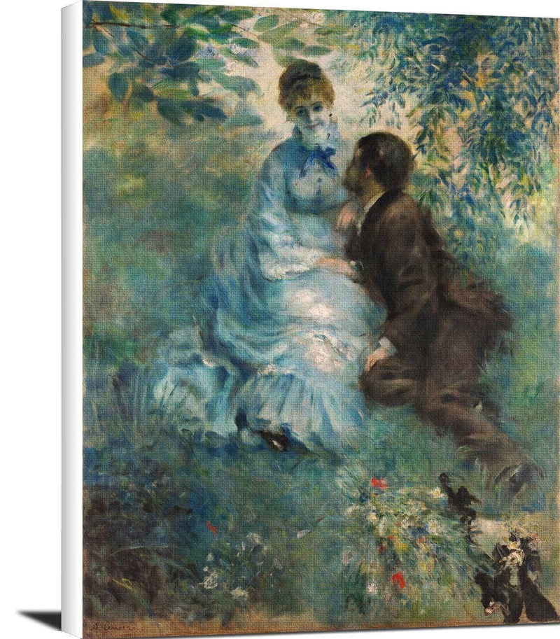 Lovers Painting Auguste Renoir Canvas Art Fine Art Print