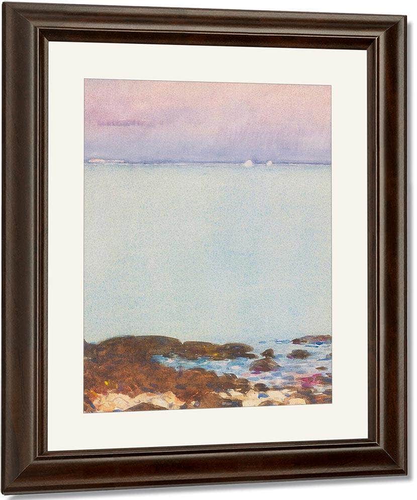Low Tide, Isles Of Shoals By Childe Hassam Fine Art Print