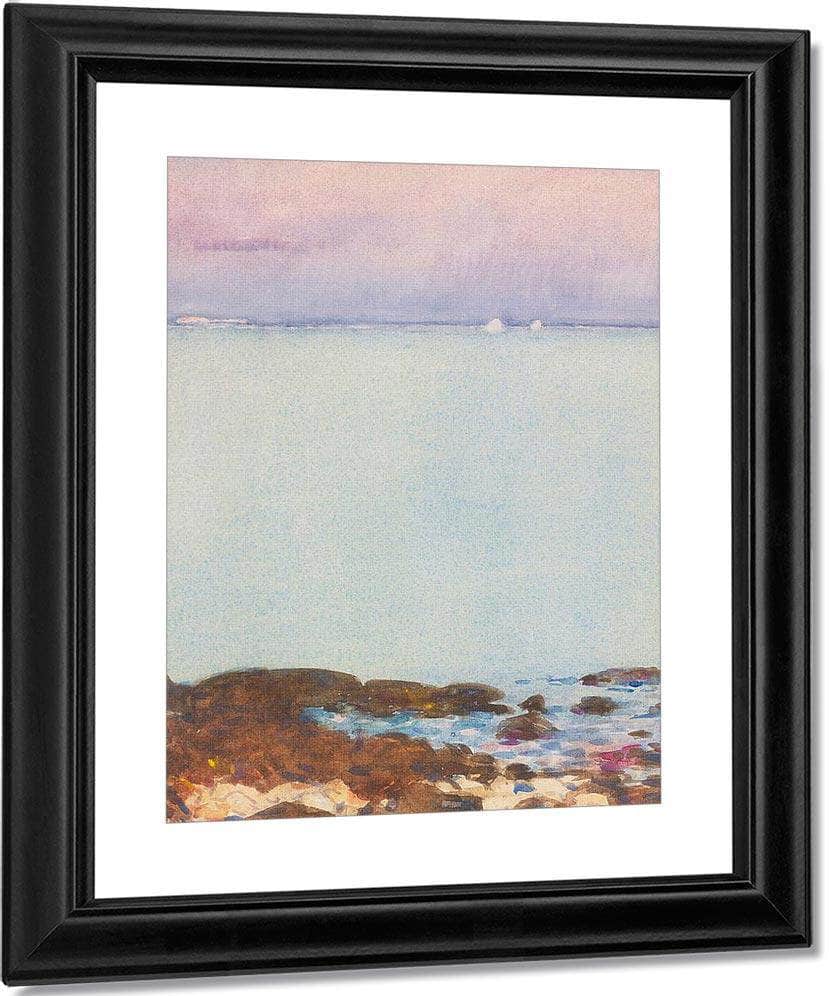 Low Tide, Isles Of Shoals By Childe Hassam Fine Art Print