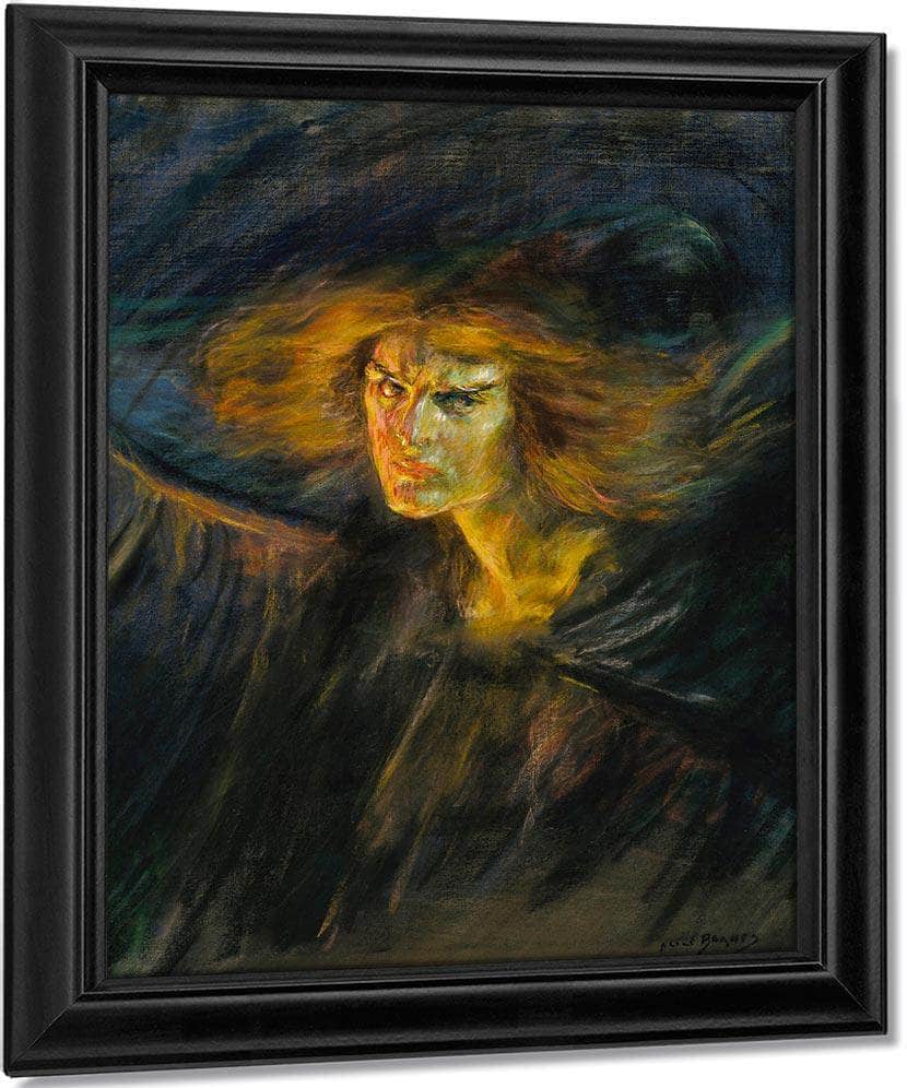 Lucifer (Natalie Clifford Barney) By Alice Pike Barney Fine Art Print
