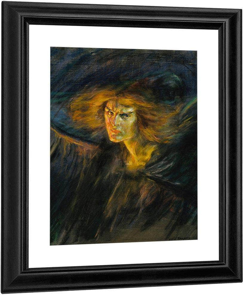 Lucifer (Natalie Clifford Barney) By Alice Pike Barney Fine Art Print