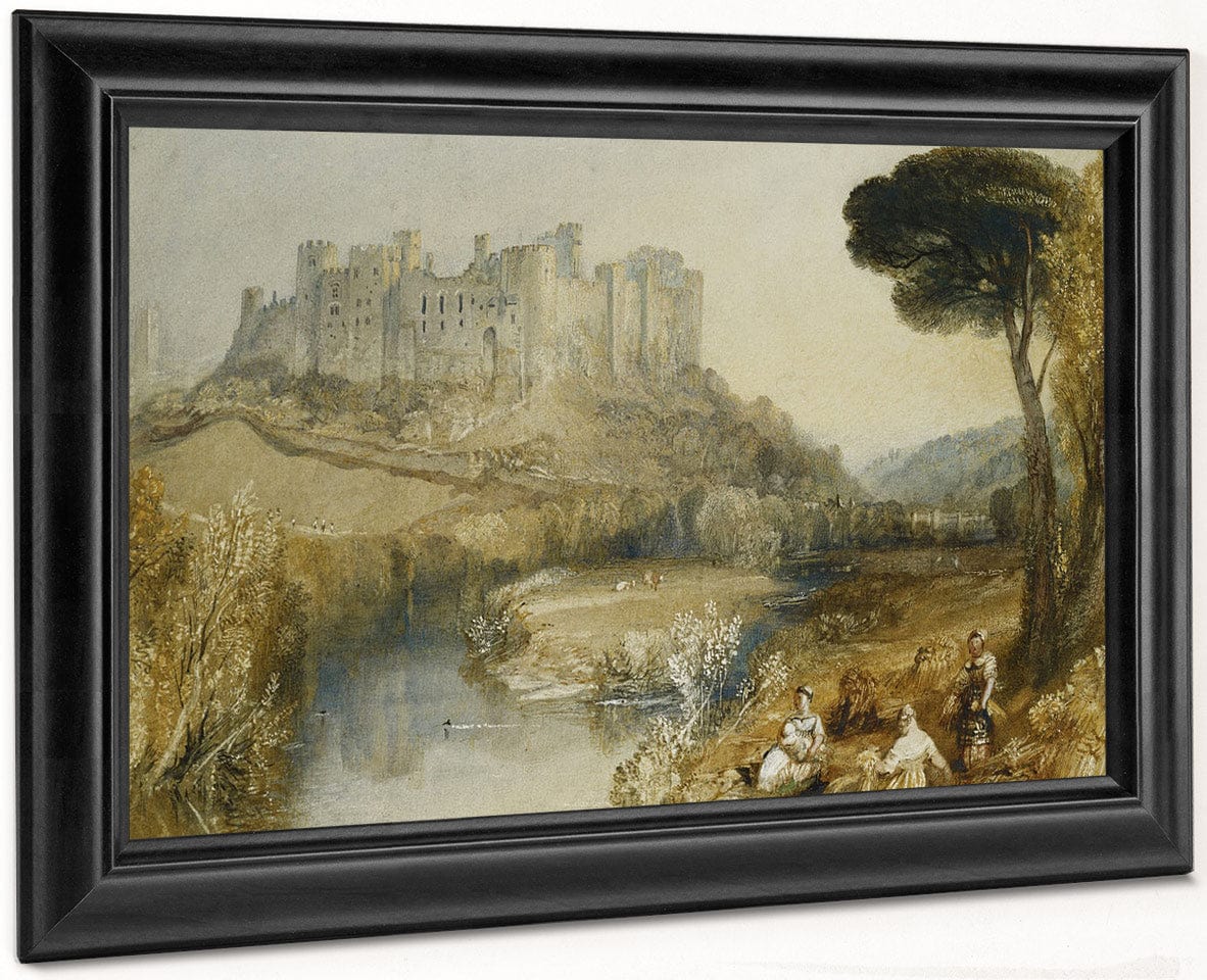 Ludlow Castle By Joseph Mallord William Turner Fine Art Print