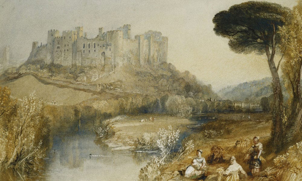 Ludlow Castle By Joseph Mallord William Turner Fine Art Print