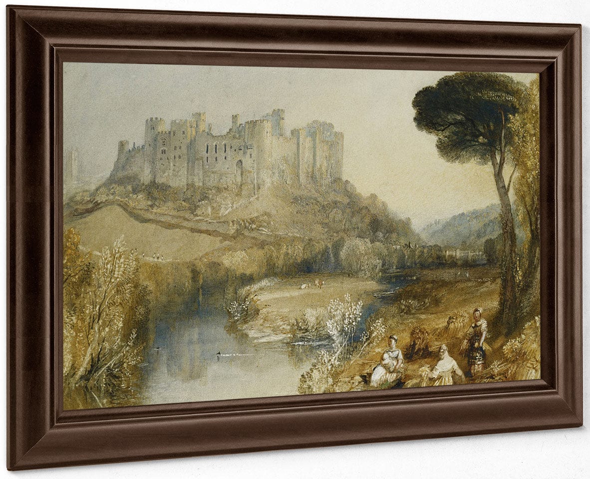 Ludlow Castle By Joseph Mallord William Turner Fine Art Print