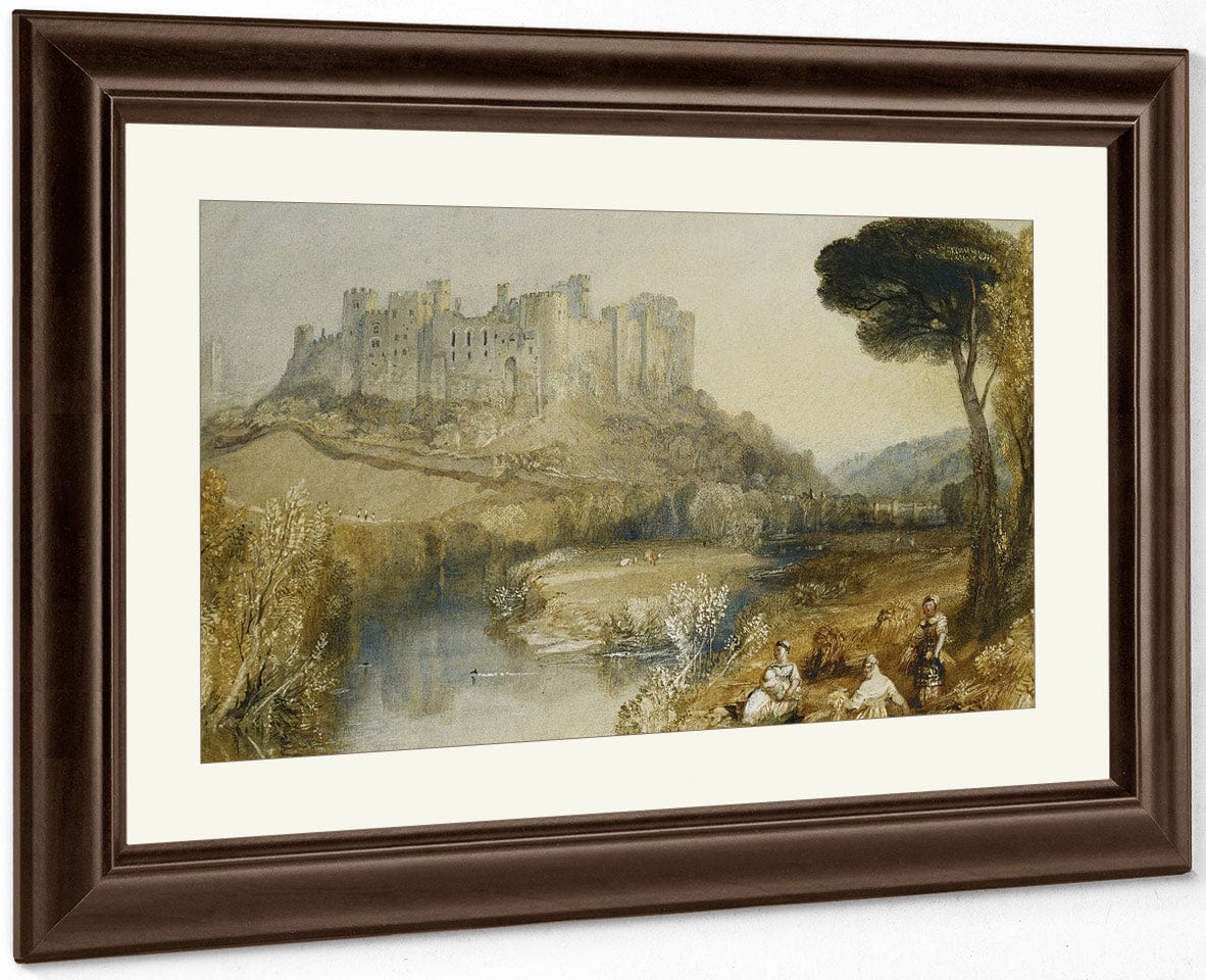 Ludlow Castle By Joseph Mallord William Turner Fine Art Print