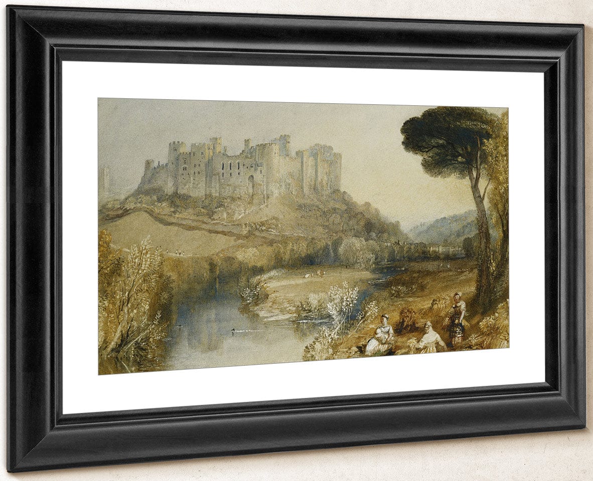 Ludlow Castle By Joseph Mallord William Turner Fine Art Print