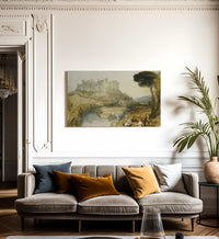 Ludlow Castle By Joseph Mallord William Turner Fine Art Print