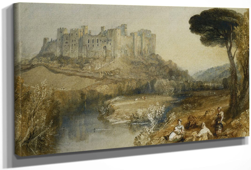Ludlow Castle By Joseph Mallord William Turner Fine Art Print