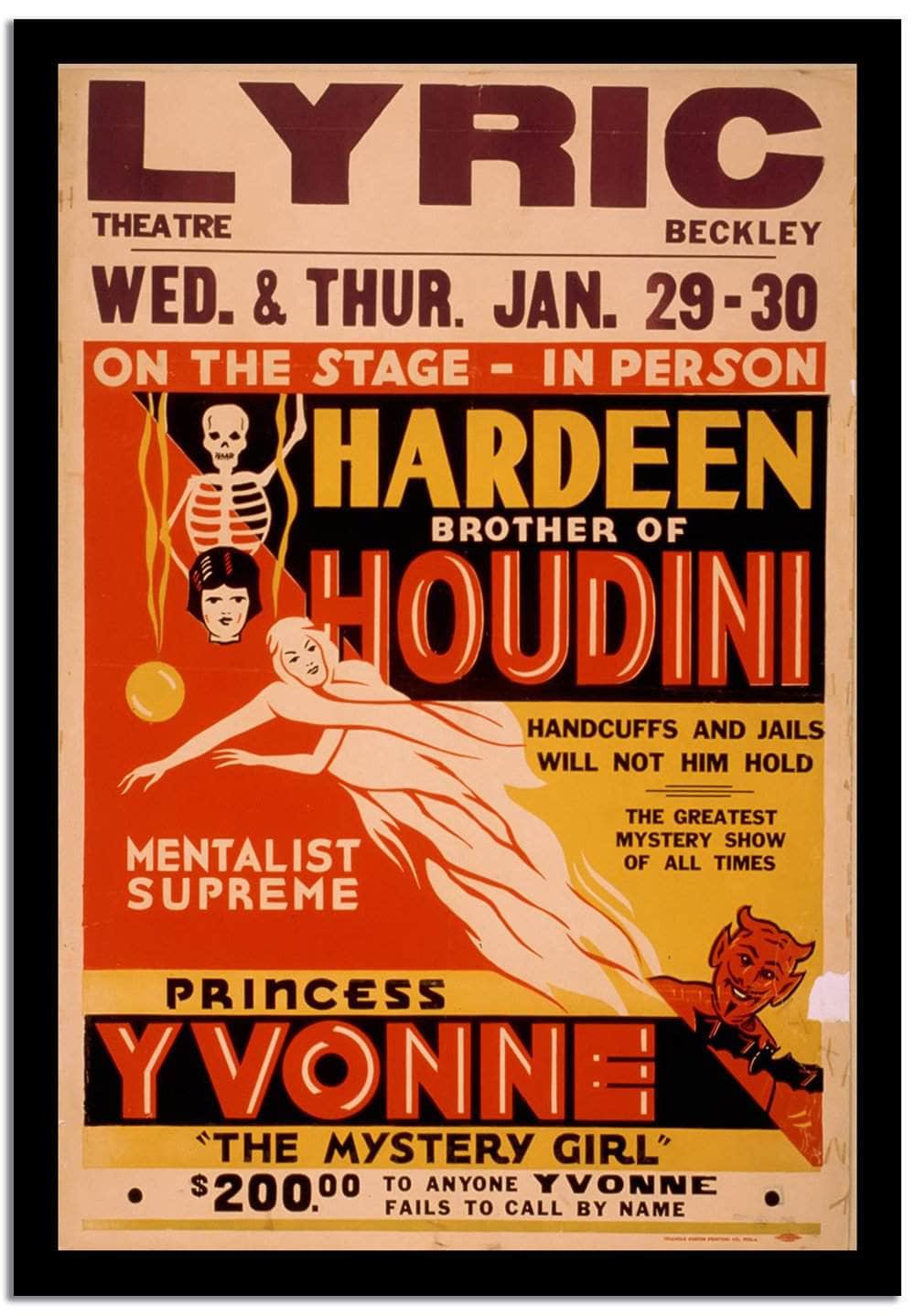 Ly Ric  Wpa Vintage Advertising Fine Art Print