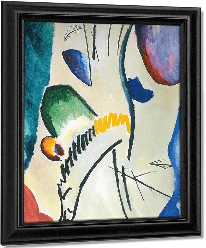 Lyrical  1911 By Wassily Kandinsky Fine Art Print
