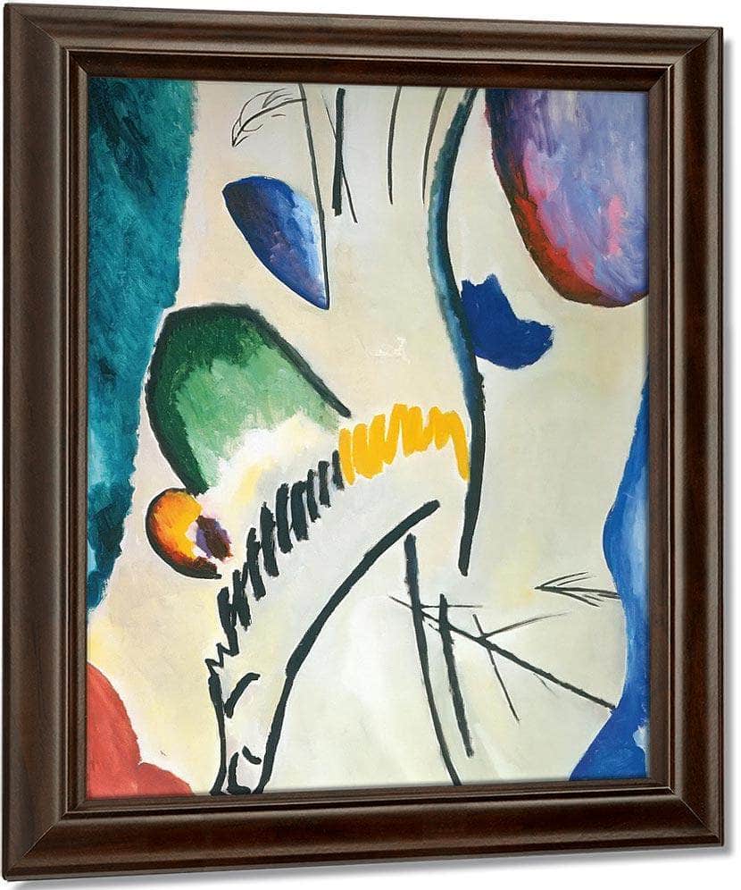 Lyrical  1911 By Wassily Kandinsky Fine Art Print
