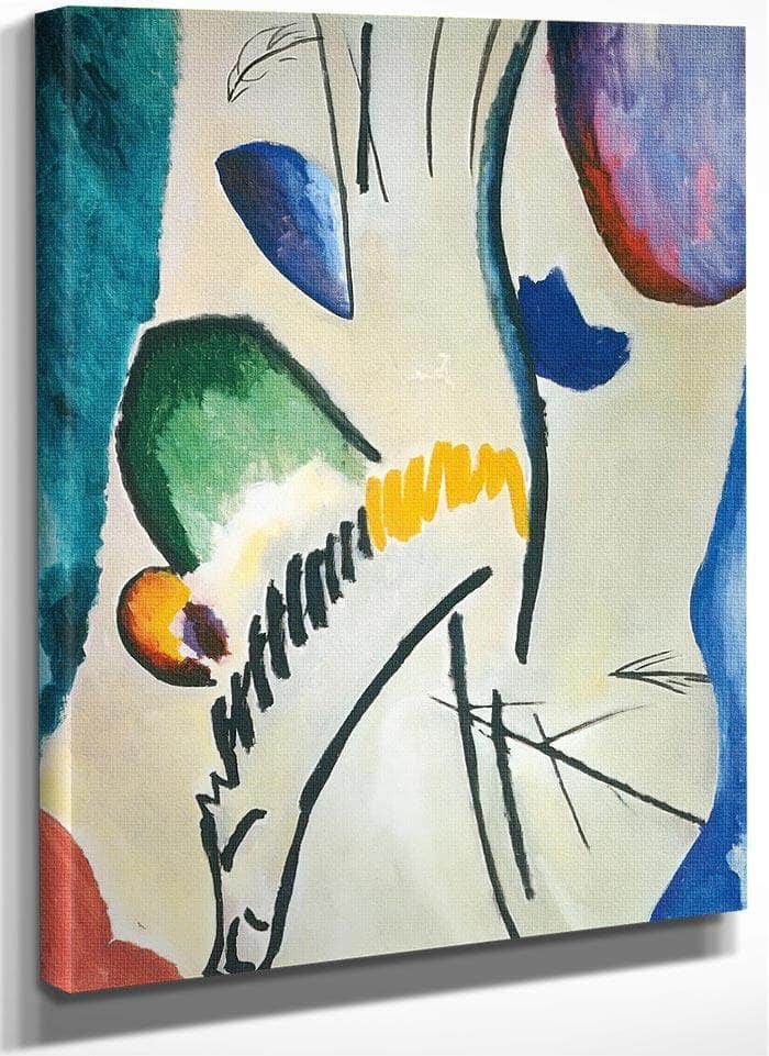 Lyrical  1911 By Wassily Kandinsky Fine Art Print