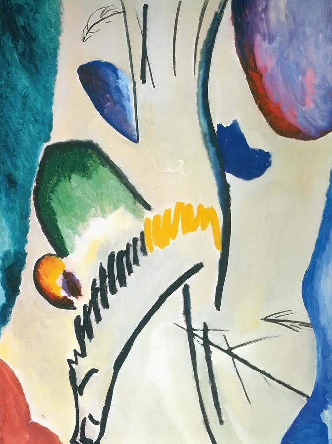 Lyrical  1911 By Wassily Kandinsky Fine Art Print