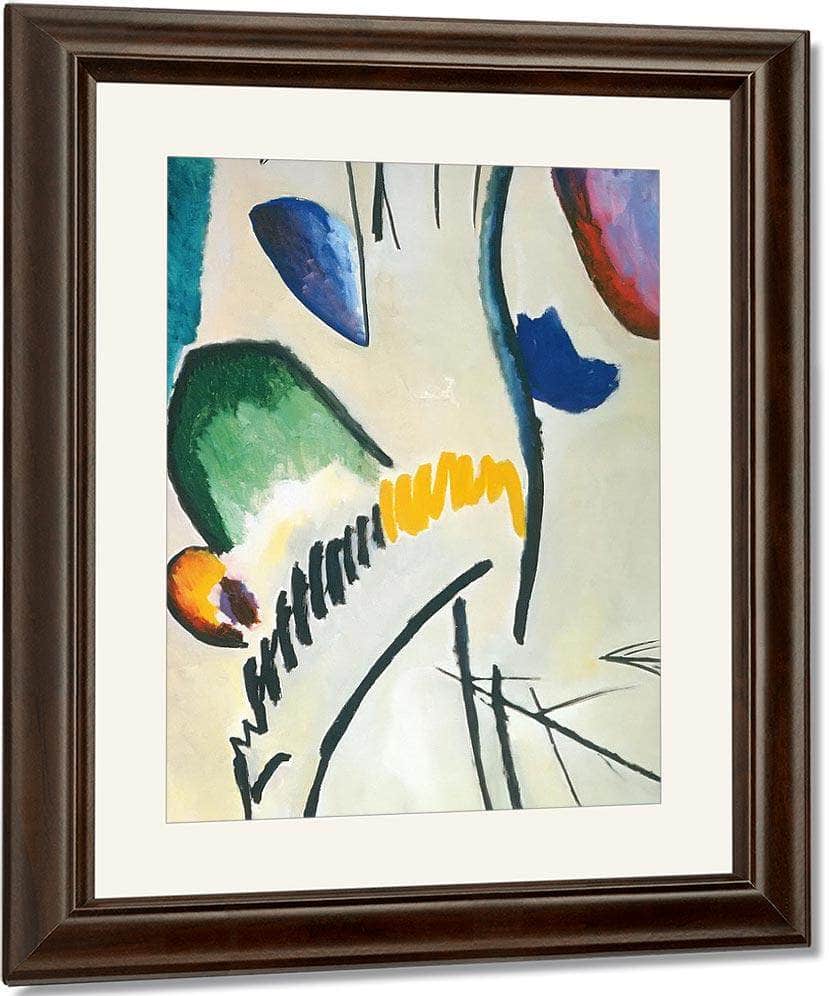 Lyrical  1911 By Wassily Kandinsky Fine Art Print
