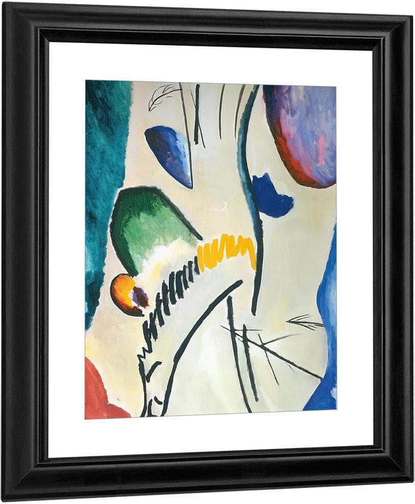 Lyrical  1911 By Wassily Kandinsky Fine Art Print