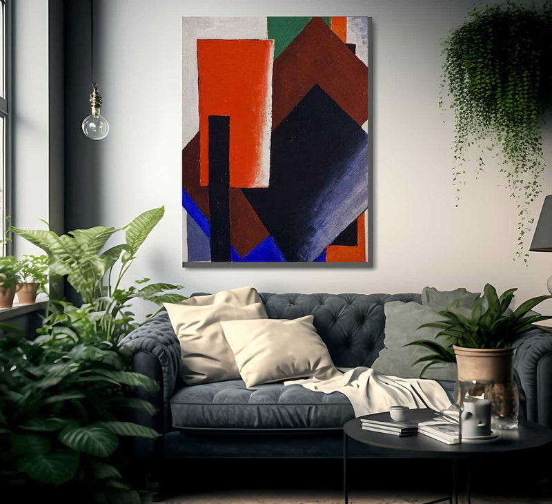 Lyubov Popova   Painterly Architectonic 1916 Oil On Board Scottish National Gallery Of Modern Art Edinburgh By Liubov Popova Fine Art Print