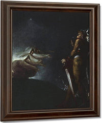 Macbeth, Banquo And The Witches On The Heath By Henry Fuseli Fine Art Print