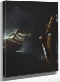 Macbeth, Banquo And The Witches On The Heath By Henry Fuseli Fine Art Print