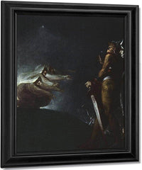 Macbeth, Banquo And The Witches On The Heath By Henry Fuseli Fine Art Print