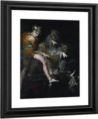 Macbeth Consulting The Vision Of The Armed Head By Henry Fuseli Fine Art Print