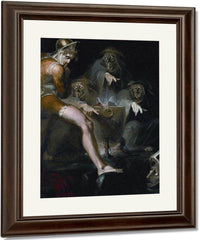 Macbeth Consulting The Vision Of The Armed Head By Henry Fuseli Fine Art Print