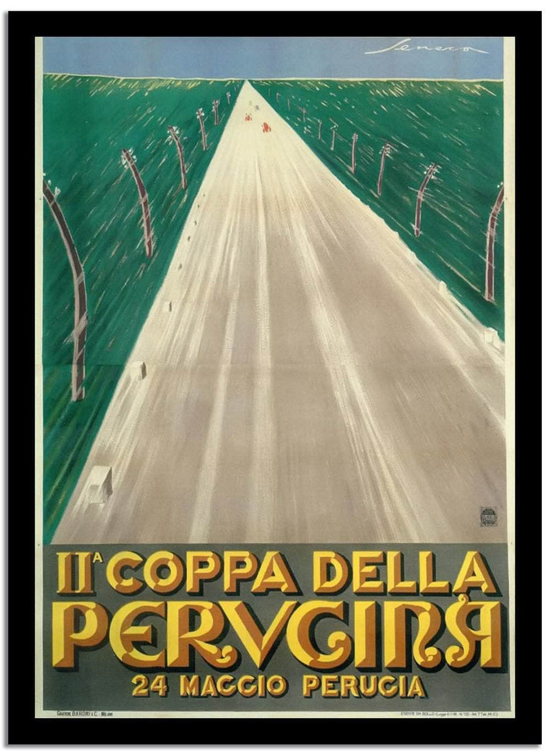 Maccio Perucia  Vintage Poster Fine Art Print