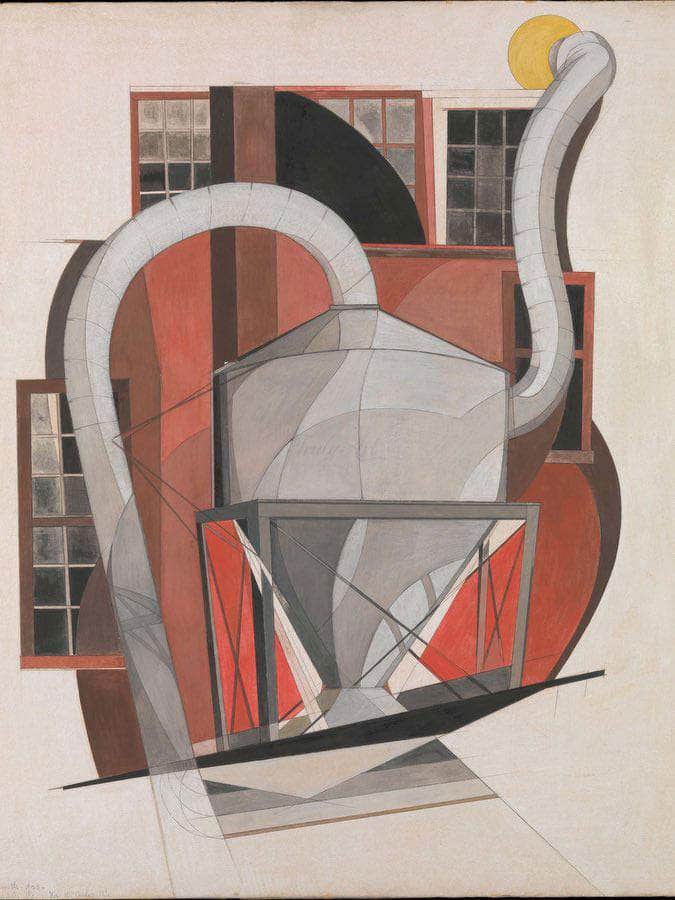 Machinery By Charles Demuth Fine Art Print