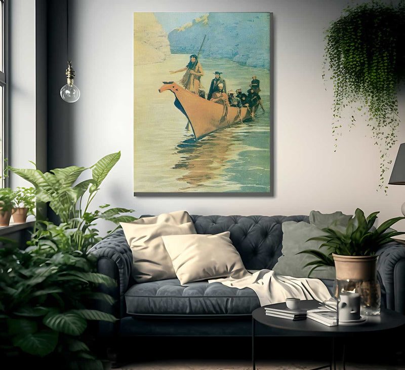 Mackenxie By Frederic Remington Fine Art Print