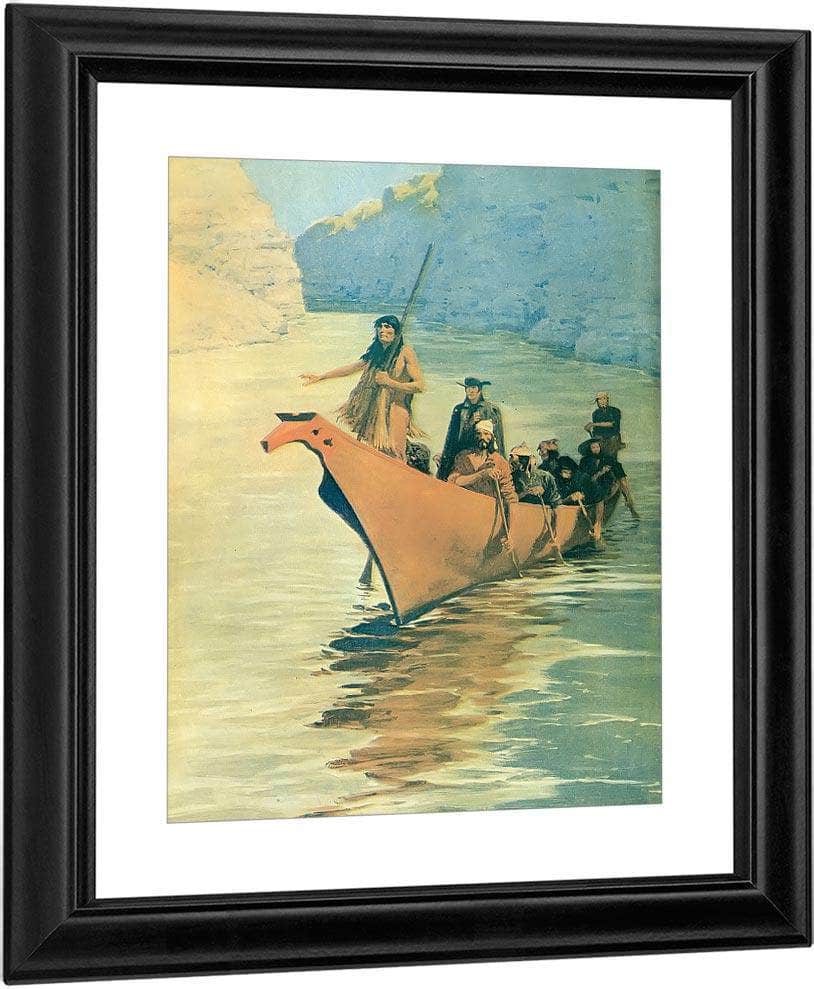 Mackenxie By Frederic Remington Fine Art Print