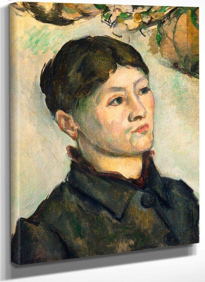 Madame Cezanne By Cezanne Paul Fine Art Print