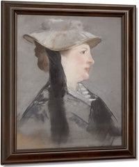 Madame Edouard Manet By Edouard Manet Fine Art Print