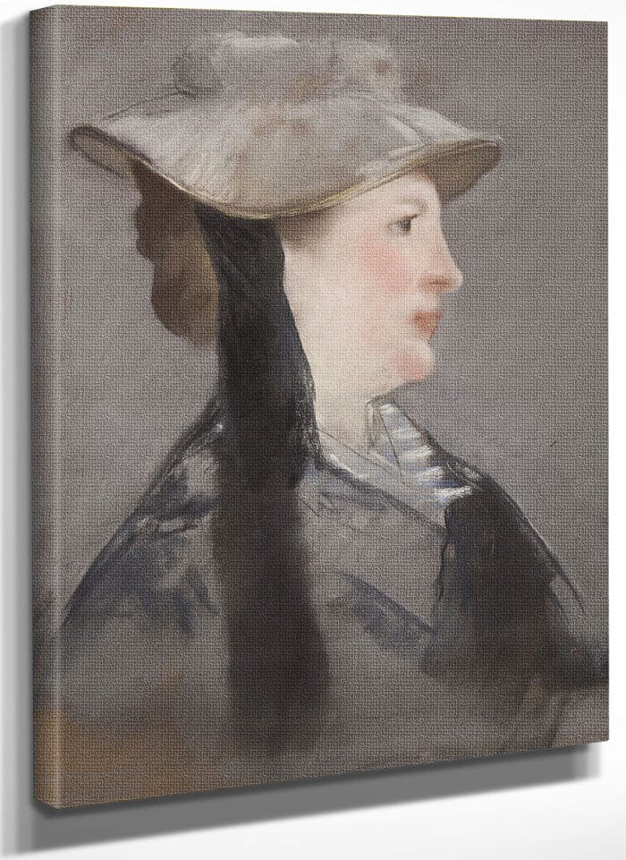 Madame Edouard Manet By Edouard Manet Fine Art Print