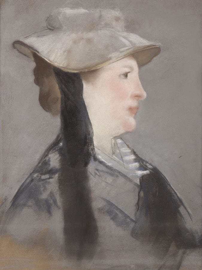 Madame Edouard Manet By Edouard Manet Fine Art Print