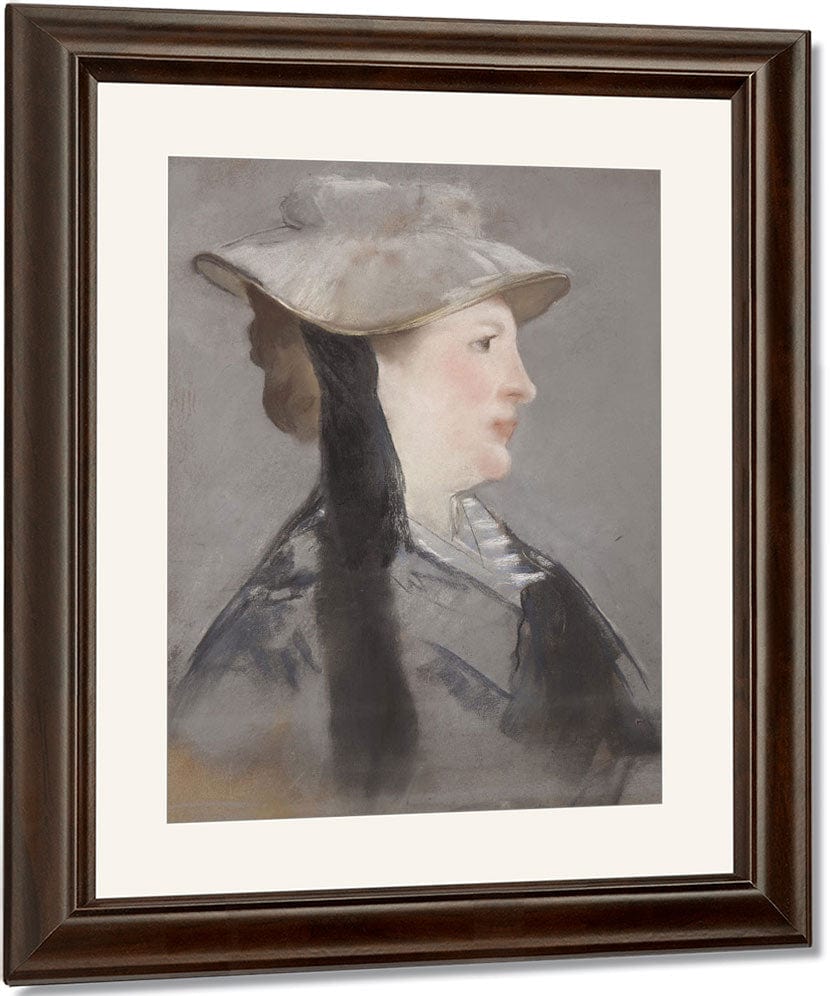 Madame Edouard Manet By Edouard Manet Fine Art Print