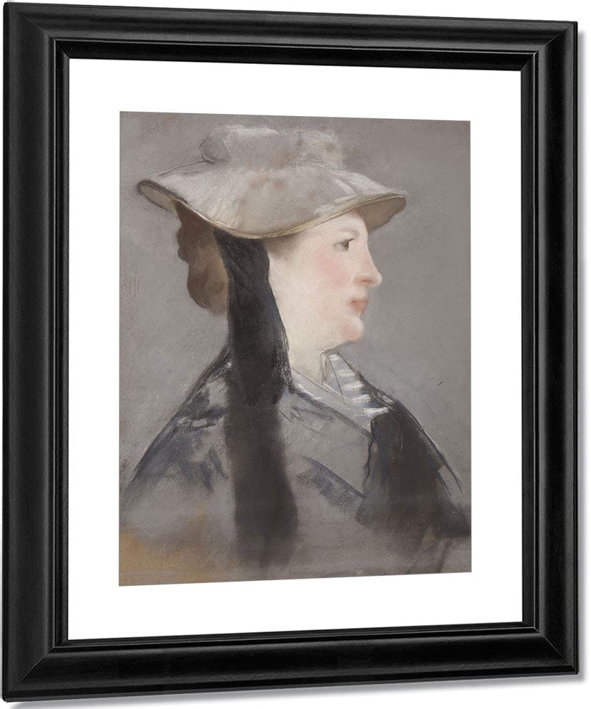 Madame Edouard Manet By Edouard Manet Fine Art Print