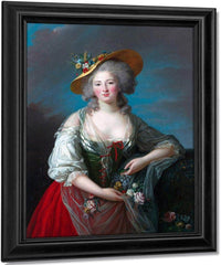 Madame Elisabeth De France 1782 By Elisabeth Vigee Le Brun Fine Art Print