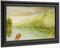 Madame Ferrebault's Prairie, Above Prairie Du Chien By George Catlin Fine Art Print