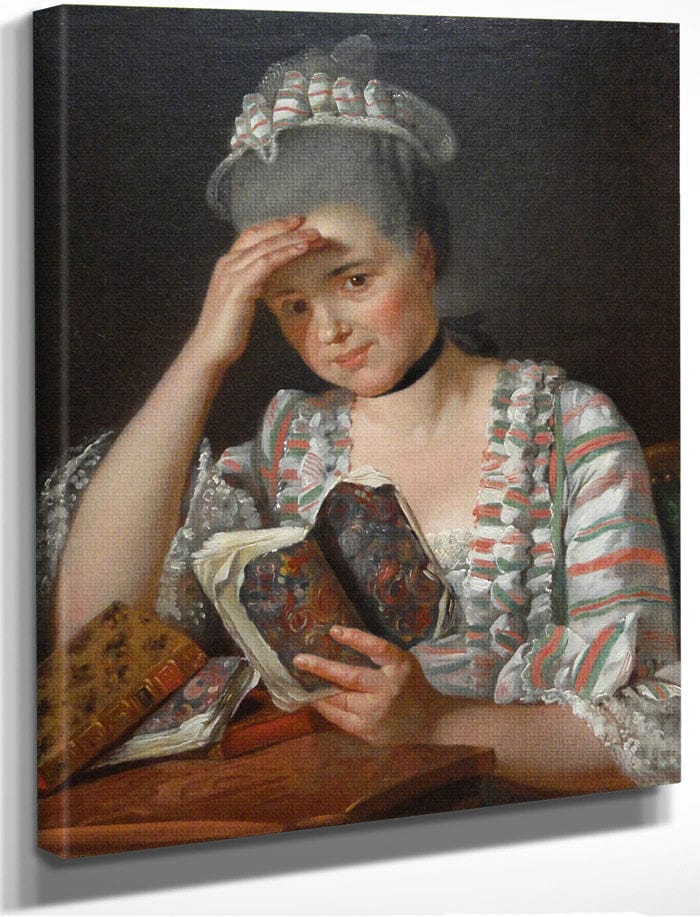 Madame Francois Buron 1769 Art Institute Of Chicago Dsc09457 By Jacques Louis David Fine Art Print