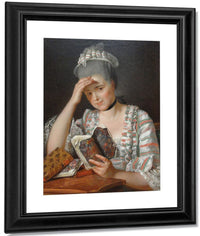 Madame Francois Buron 1769 Art Institute Of Chicago Dsc09457 By Jacques Louis David Fine Art Print