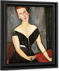 Madame G. Van Muyden By Amedeo Modigliani Fine Art Print