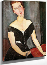 Madame G. Van Muyden By Amedeo Modigliani Fine Art Print