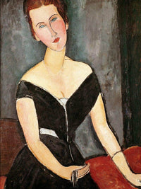 Madame G. Van Muyden By Amedeo Modigliani Fine Art Print