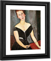 Madame G. Van Muyden By Amedeo Modigliani Fine Art Print