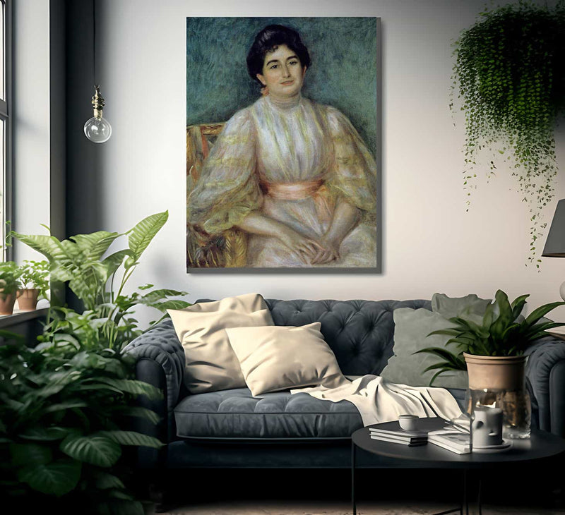 Madame Gallimard By Pierre August Renoir Fine Art Print
