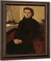 Madame Gaujelin By Edgar Degas Fine Art Print